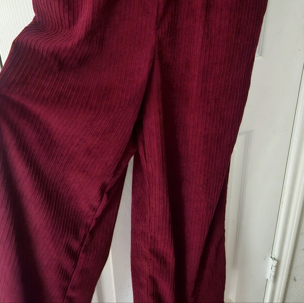 Cider Burgundy Overall Jumpsuit - Picture 5 of 16